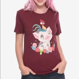 “DISNEY” MOANA HEI HEI ON PUA T-SHIRT
